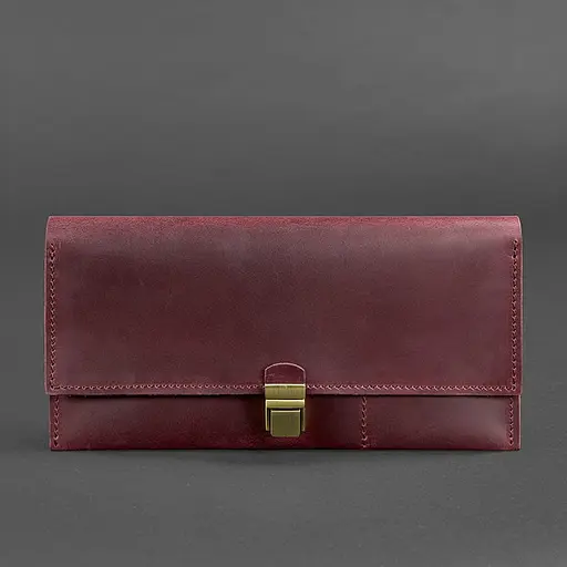 Кожаный тревел-кейс Journey 2.0 Crazy Horse бордовый - фото 7