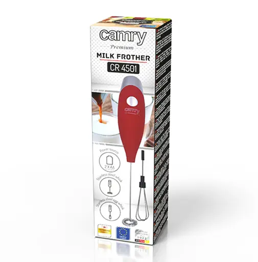 Спінювач молока з міксером і підставкою Camry CR 4501r - фото 5