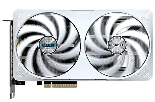 Видеокарта Gigabyte RTX 5060 Ti 8G EAGLE OC ICE (GV-N506TEAGLEOC ICE-8GD) (GDDR7, 128 bit, PCI-E v5.0 x8) - фото 1