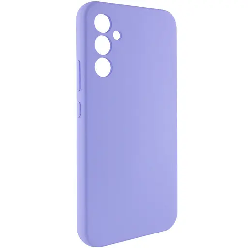 Чохол Silicone Cover Lakshmi Full Camera (AAA) для Samsung Galaxy A34 5G Бузковий / Dasheen - фото 2