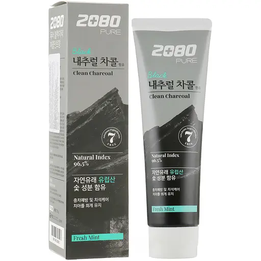Зубна паста Pure Line Black Clean Charcoal 125 г