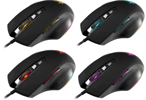 Миша Defender Wolverine GM-700L RGB, 7 кнопок, 12800 dpi (52700) - фото 6