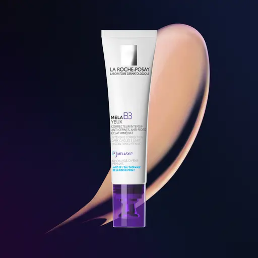 Крем інтенсивної дії для корекції пігментних плям, темних кіл, зморщок та освітлення шкіри навколо очей, La Roche-Posay Мела В3 15 мл - фото 6