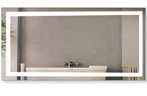 Дзеркало Dusel DE-M1091 ​​70x90, Білий - фото 3