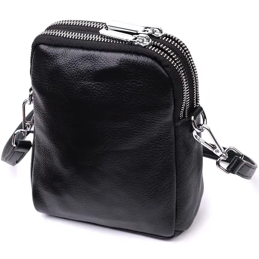 Жіноча шкіряна сумка Vintage 14,5х18х7 см 000275464 - фото 2