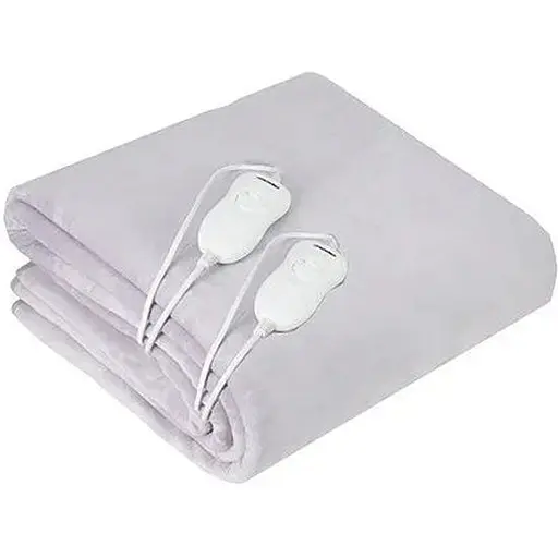 Электрическое одеяло Adler AD 7426 двухспальное для обогрева мощность 120 Вт, 150 см х 160 см