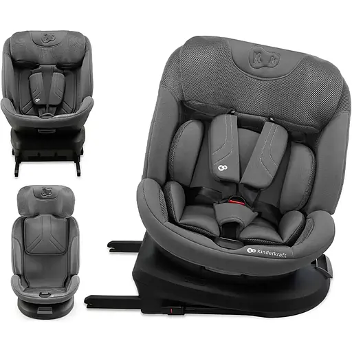 Автокрісло Kinderkraft Xpedition 3 i-Size Grey (KCXPED03GRY0000) - фото 4