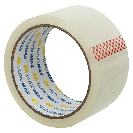 Лента клейкая упаковочная, 48 мм х 45 м х 45 мкм, прозрачная