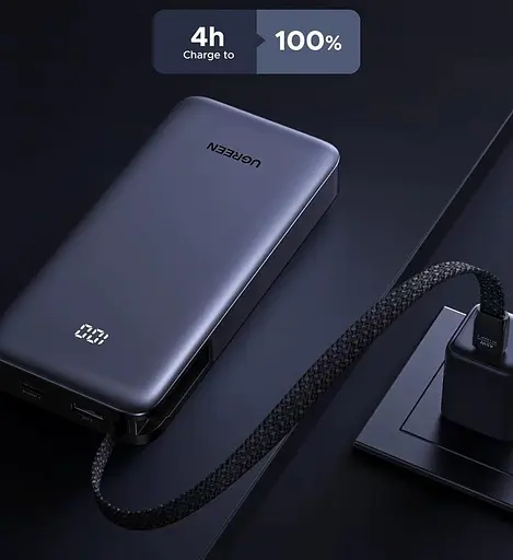 Повербанк Ugreen PB536, 45W чорний 20000 mAh - фото 6