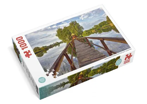 Пазл "Будиночок рибалки" 1000 елементів TRFL_UA/6 DGT-PUZZLE, в коробці (4820266221430) - фото 5