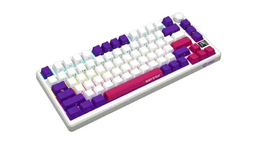 Клавиатура Lorgar KBP7075W Wireless Pro 75% Exploded White EN/UA (LRG-KBP7075W-WH-US) - фото 2