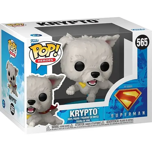 Фігурка Funko Pop Superman Krypto Супермен Кріпто 10 см JL S K 565 - фото 3