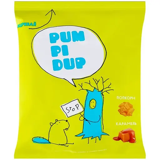 Попкорн Pumpidup карамельный 90 г 