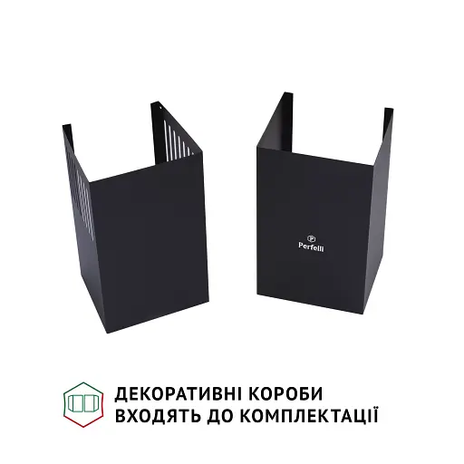 Вытяжка декоративная наклонная PERFELLI DN 6142 BL LED - фото 9