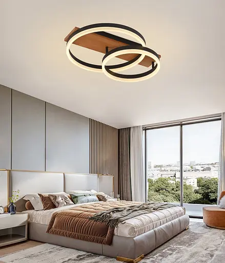 Світлодіодна люстра MTD137 Дерево - фото 5