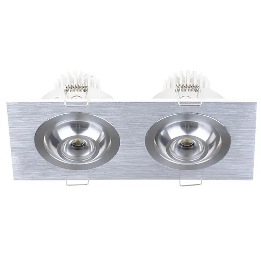 Светильник точечный Brille LED-101/2x1W AL 176459