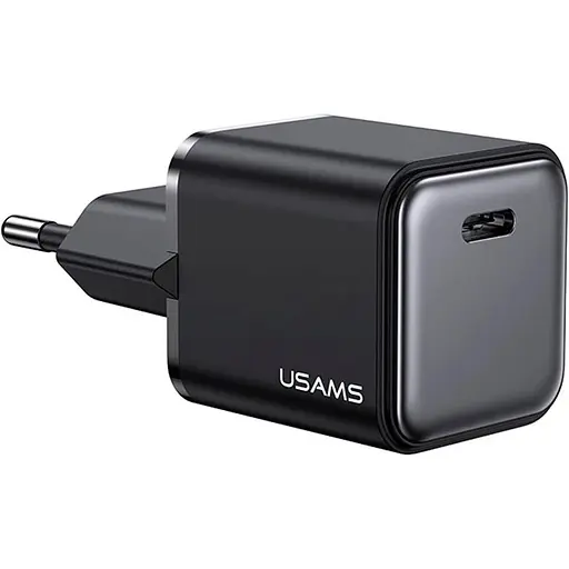 Сетевое зарядное устройство Usams US-CC183 20W Black (CC183TC01) [139638] - фото 2