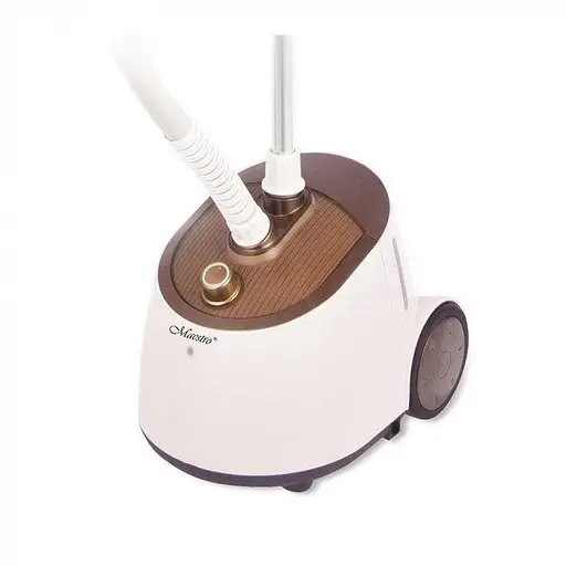 Гарна парова праска щітка Maestro MR-354 відпарювач для одягу вдома та штор із насадками - фото 2