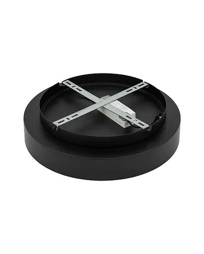 Світильник стельовий Nowodvorski 11206 Nikki Round LED 1x32W 3000K 2600Lm IP20 чорний - фото 4