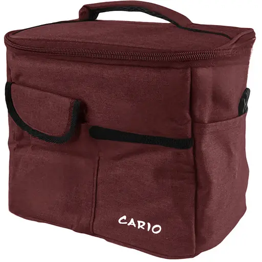 Термосумка Cario 23*20*16см Stenson R27304 (bordo)