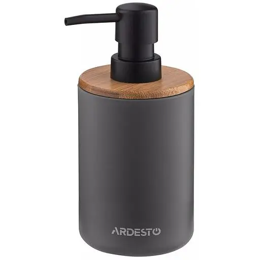 Набір для ванної кімнати Ardesto Minimalism сірий темний (ARHB3110GB) - фото 2