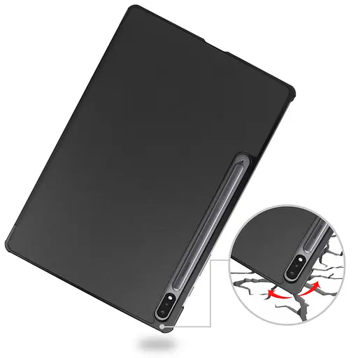 Чехол для планшета BeCover Smart Case Samsung Galaxy Tab S10 Plus (SM-X820/SM-X826) 12.4" Black (712232) - фото 3