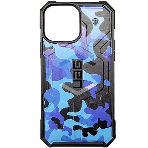 Ударопрочный чехол UAG Pathfinder with MagSafe Camo для Apple iPhone 14 Pro Max 6.7 Синий