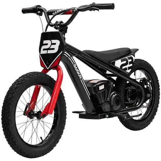 Дитячий електробайк Ramiz Baigor 23 PRO 24, Black (PA.BAIGOR-23.CZ)