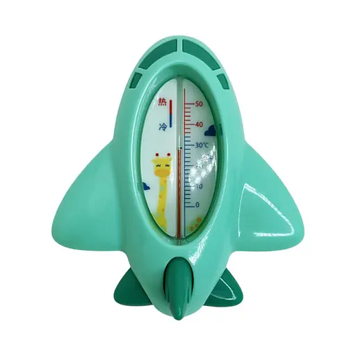 Іграшка-термометр для ванної "Літак" Mega Zayka MGZ-1106(Turquoise) - фото 1
