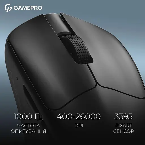 Миша GamePro Genesis Asgard Surt Black (GM017B) - фото 7