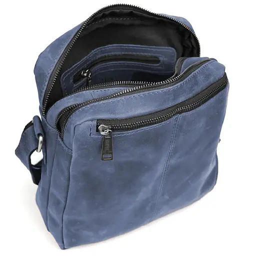 Сумка мессенджер мужская вертикальная через плечо TARWA 24х26х7 см sum0028310 - фото 3