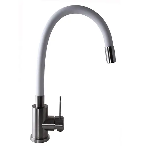 Смеситель для кухни Globus Lux Wien SUS2-203SW Белый - фото 2