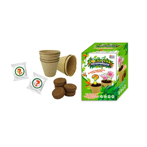 Ботанічні експерименти 4FUN Game Club 77861 ґрунт, насіння, папір - фото 1