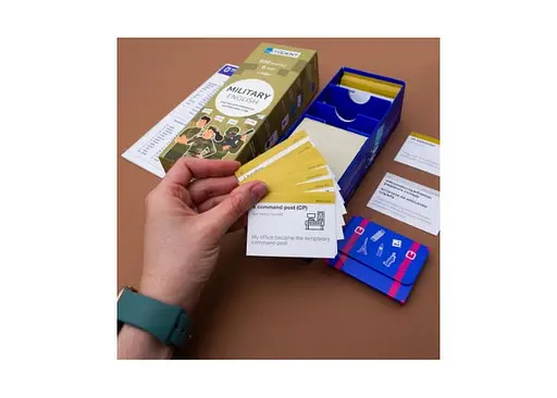 Настільна гра English Student Картки для вивчення англійських слів English Student Military (укр.) (591225990) - фото 5