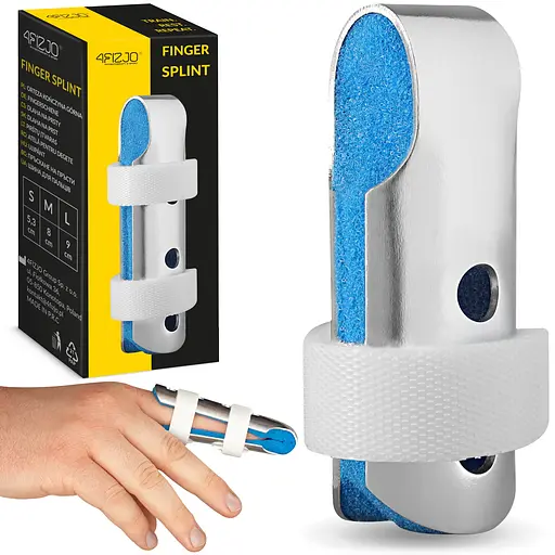 Фіксатор (бандаж) для пальця руки 4FIZJO MED 1 шт Size S (P-5905973407397) - фото 2