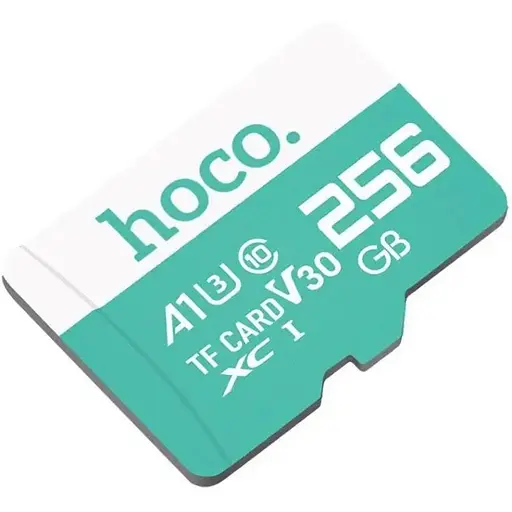 Карта памяти Hoco TF 256GB SDXC Class10 U3 USB3.0 High-Speed ​​Lake синий - фото 1