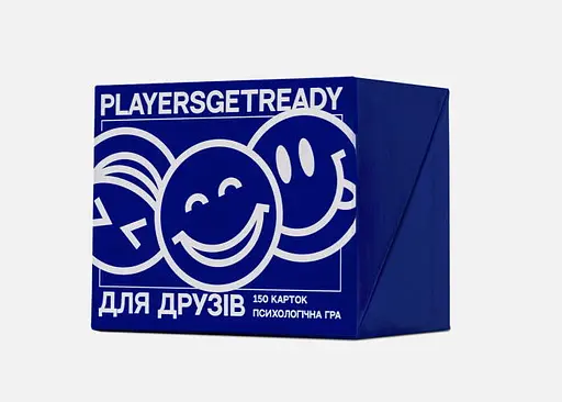 Настільна гра PLAYERSGETREADY Психологічна гра для друзів (150 карток) (укр.) (Friends#Ua) - фото 2