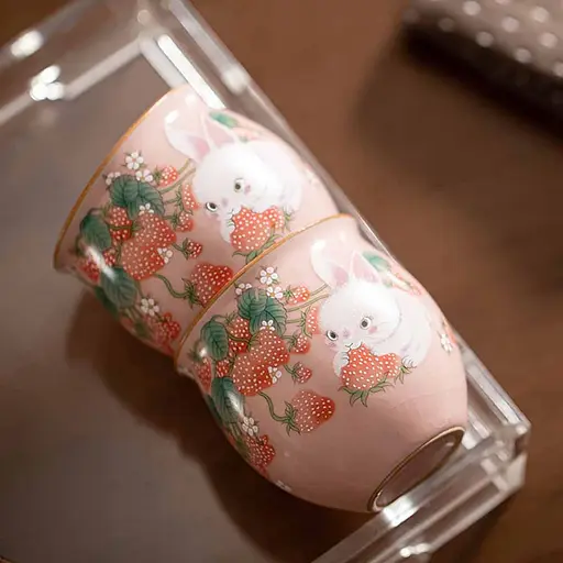 Пиала Клубничный Кролик 90 мл - фото 2