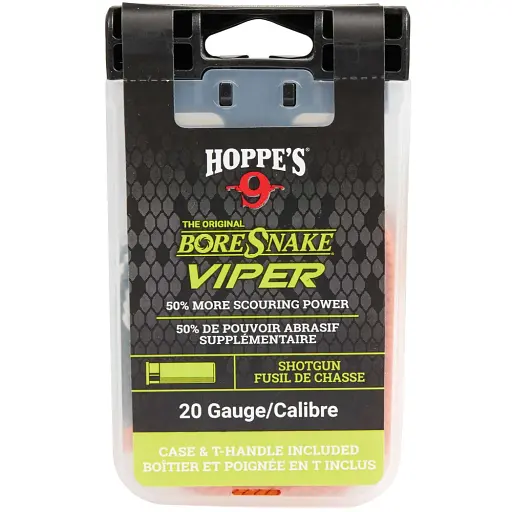 Протяжка Hoppe's Bore Snake Viper Shotgun для 20 кал. c бронзовыми ершами