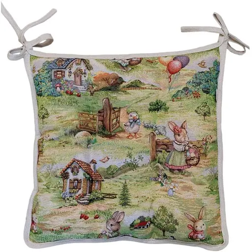 Подушка на стілець Прованс Настрій 40х40 см (44360) - фото 1