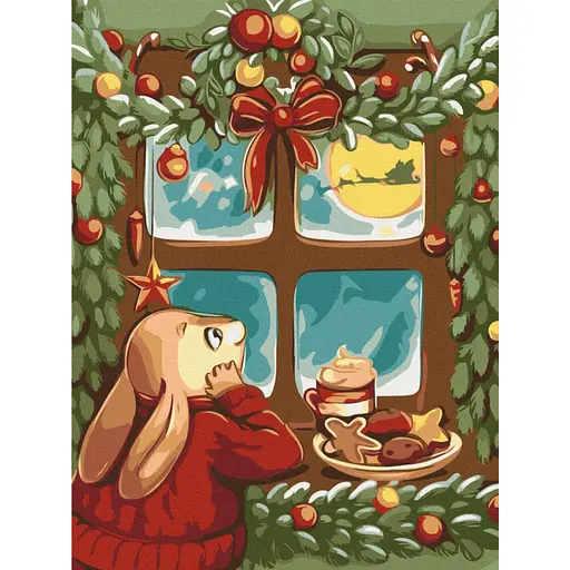 Картина по номерам "Сказка за окном" RBS1015, 30х40 см