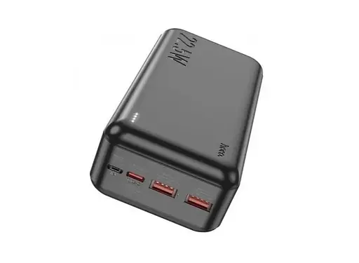 Повербанк Hoco J101A PowerBank 20000 mAh портативный аккумулятор зарядное устройство Черный - фото 3