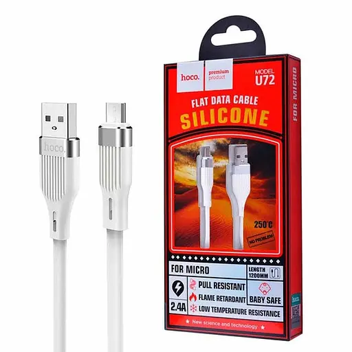 Кабель USB Hoco U72 Forest Micro USB 2.4 A - фото 2