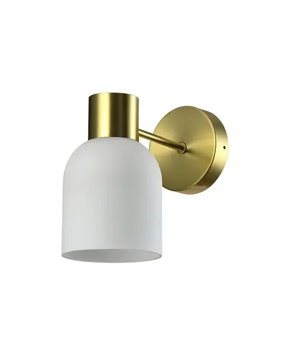 Бра, настенный светильник Edlin PL321155W-1 Aurora E27 1x12W IP20 латунный - фото 1