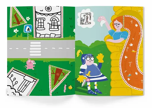 Настільна гра Банда розумників Зошит Вирізалки, 4-5 років (рос.) (УМ114) - фото 4