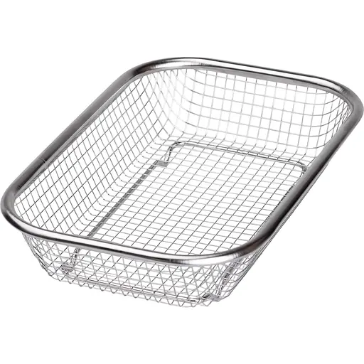 Багатофункціональне сито-кошик Zhongjing HP-19-23-S для миття овочів і фруктів, кухонних аксесуарів 24х15х5 см - фото 2