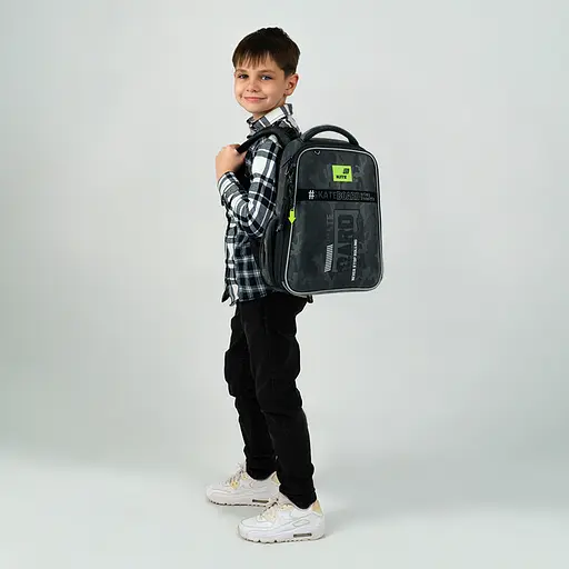 Рюкзак Kite Education каркасний 531 SK8 Board Чорний (K26-531M-2) - фото 17