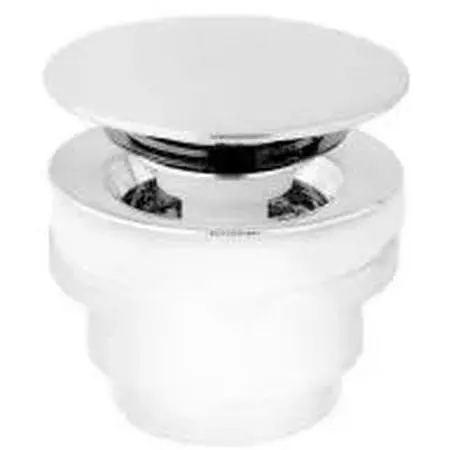 Донний клапан Paffoni click-clack white matt ZSCA050BO, Білий матовий - фото 1