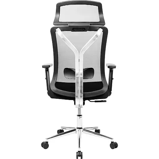 Офисное кресло GT Racer X-W80, черное (X-W80 Black) - фото 4