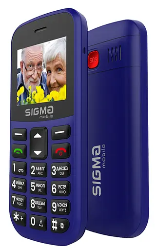 Телефон Sigma Comfort 50 CF115 Easy Blue UA UCRF - фото 4